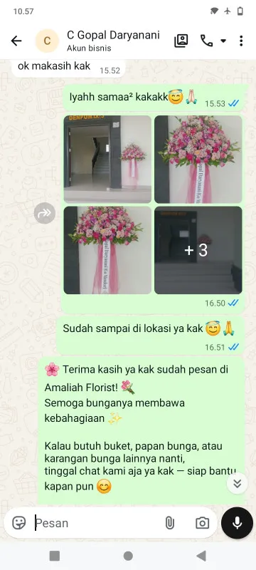 Pengiriman Karangan Bunga Serua Indah Ciputat